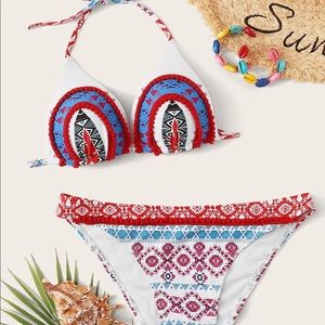 Tribal Print Bikini